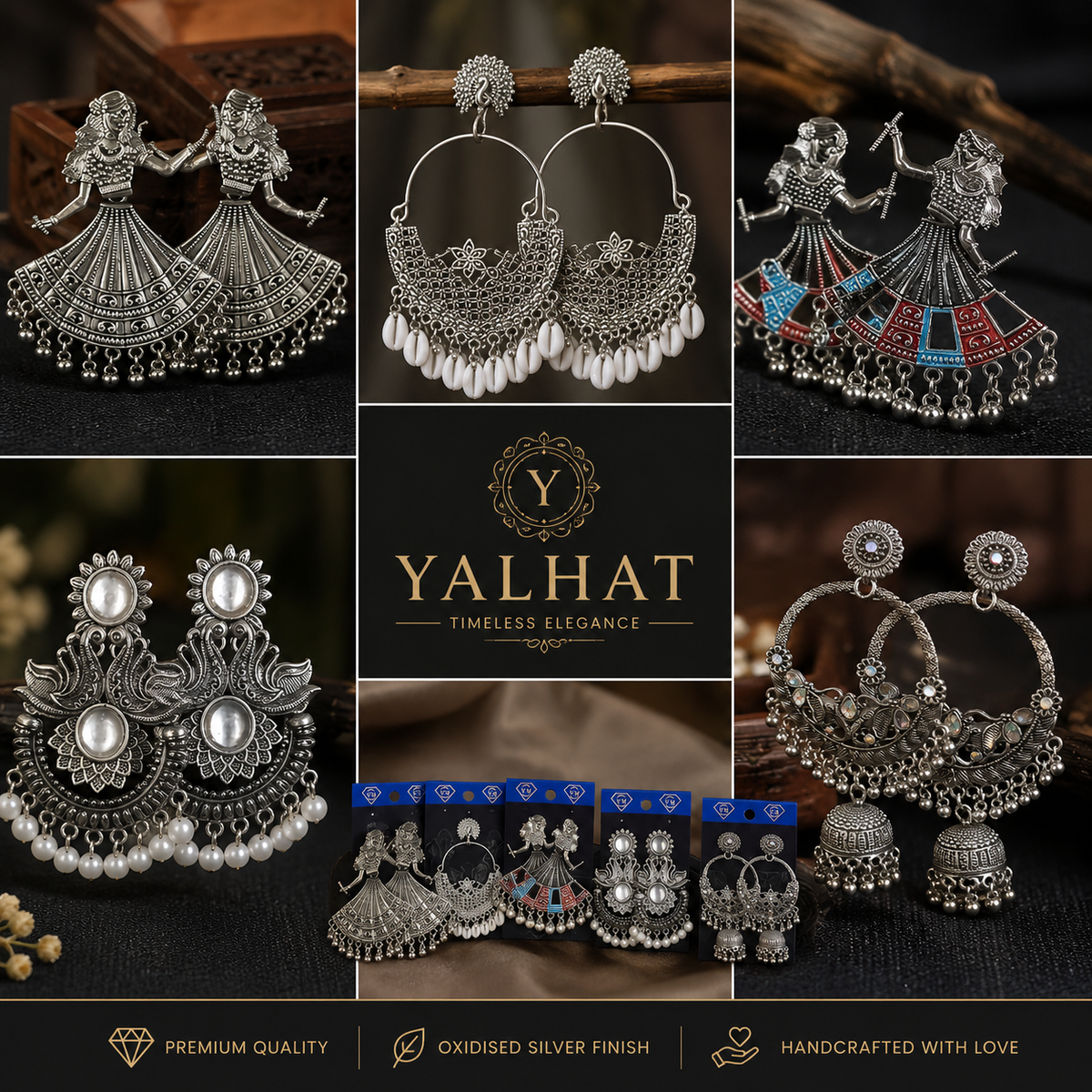 Ethnic & Oxidised Earrings