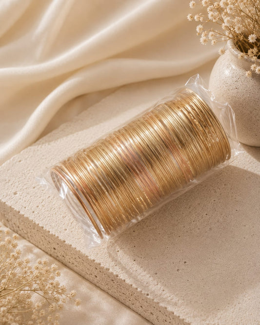 Yalhat Anti-Tarnish Gold Wire Statement Cuff Bracelet – Extra Wide Open Cuff